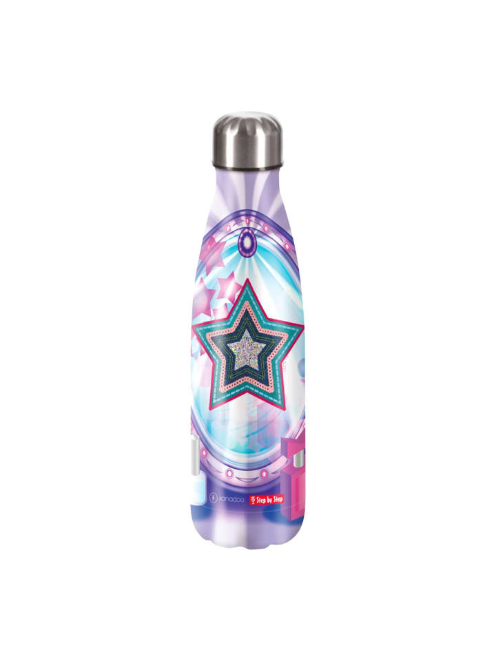 Step by Step Edelstahltrinkflasche in Glamour Star Astra, Edelstahl günstig kaufen 28