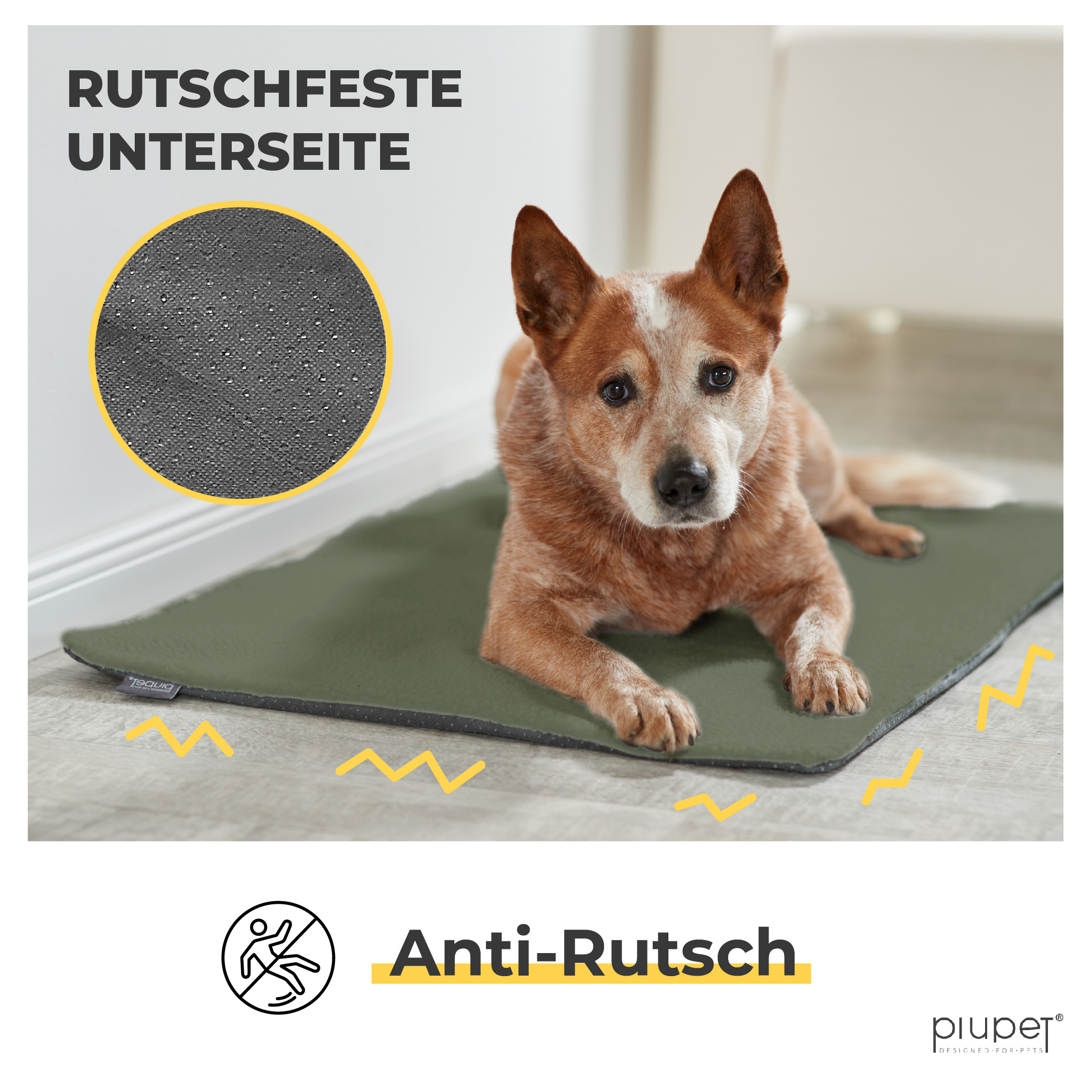 PIUPET Hundedecken PIUPET Selbstwärmende Decke