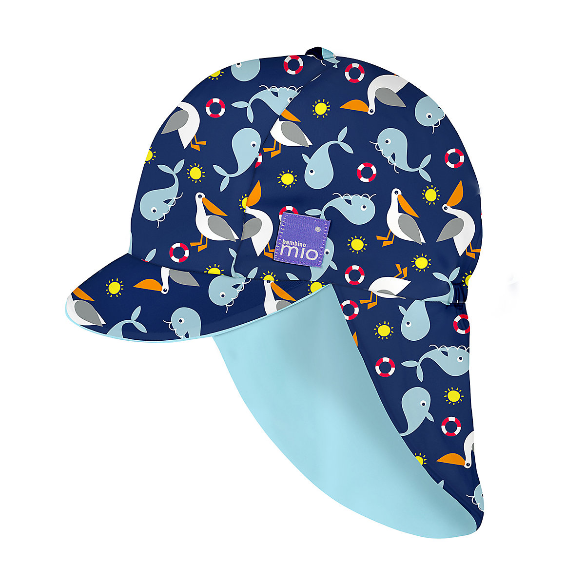 Wende-Sonnenhut, Nautisch, L-XL (1-2 Jahre+)