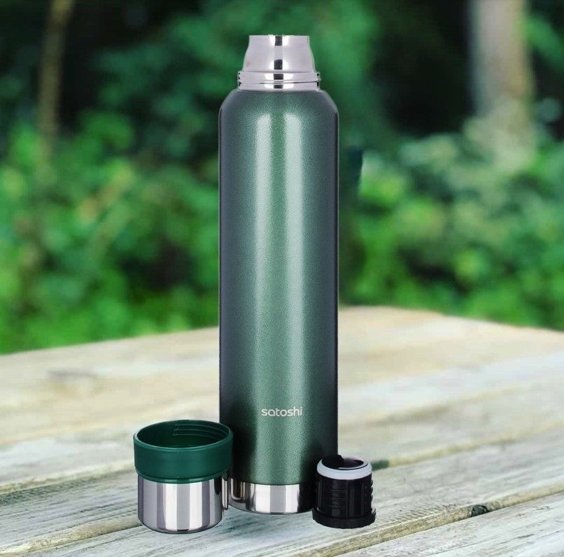 Satoshi Forest Green 1.6L Thermoskanne