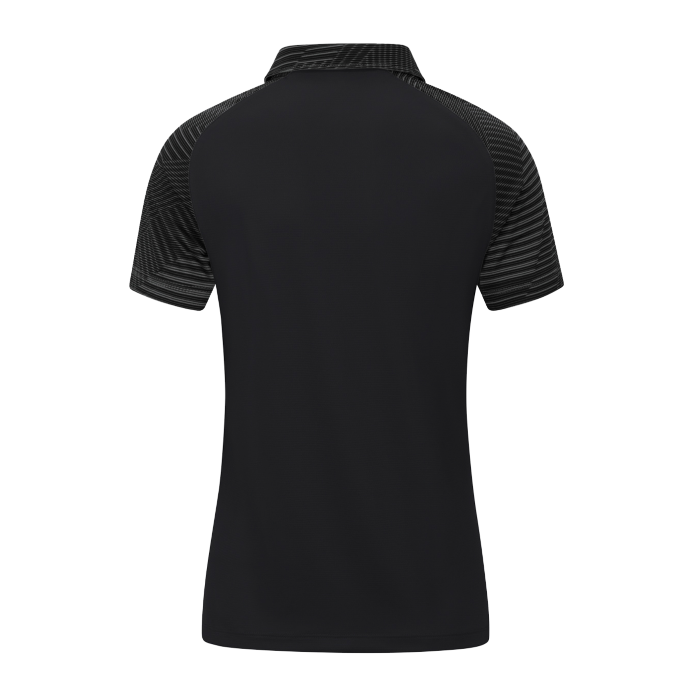 JAKO Performance Polo Damen Schwarz Grau F804