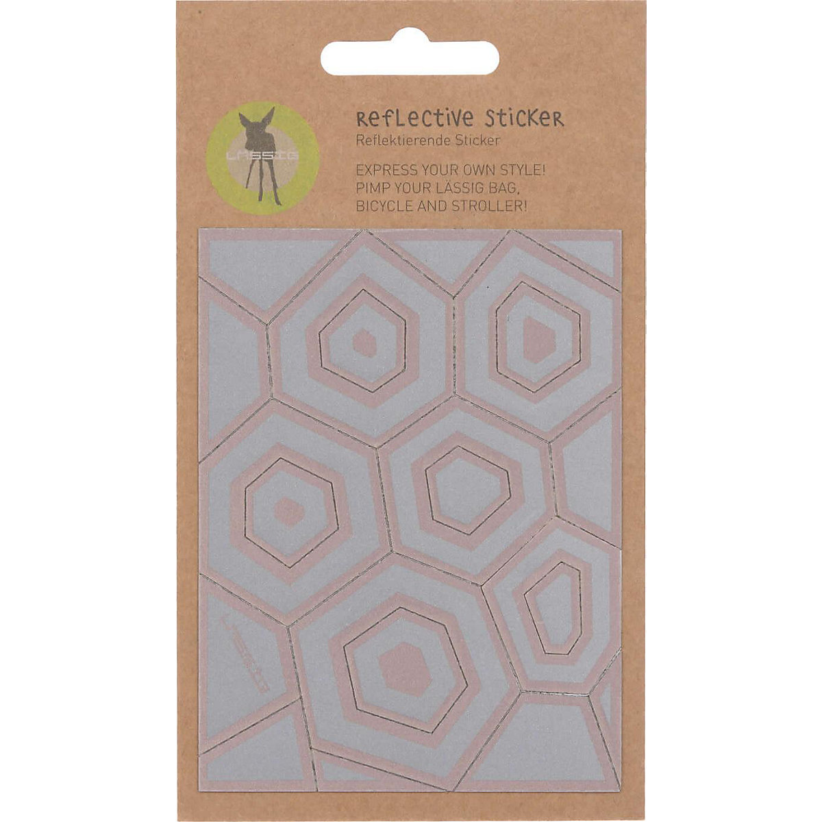 Reflective Sticker Hexagon