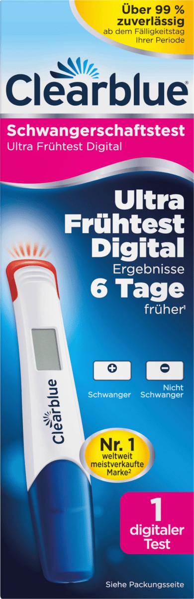 Schwangerschaftstest Ultra Frühtest Digital, 1 St