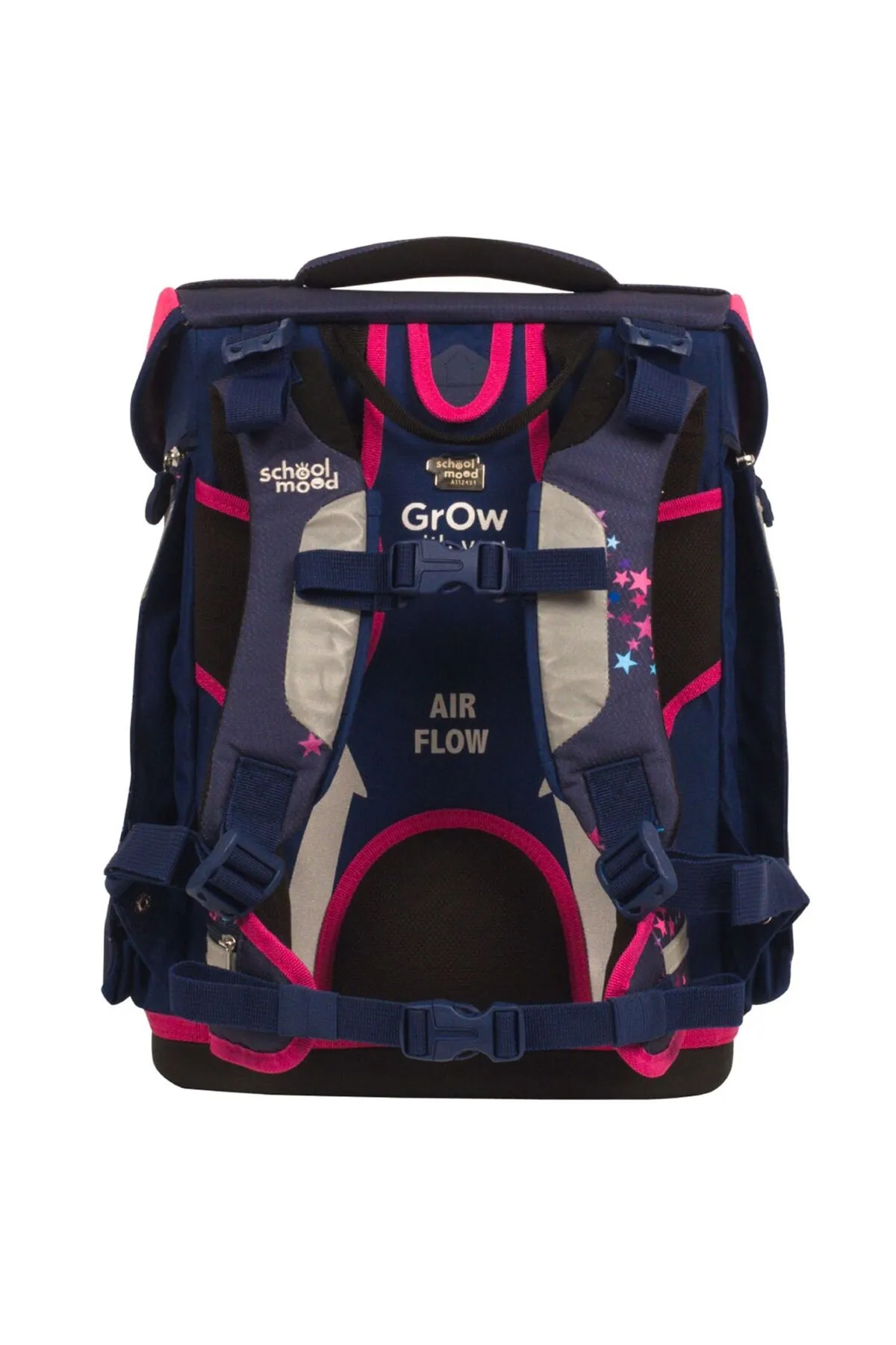 School Mood  Schulrucksack - Braun - Unifarben