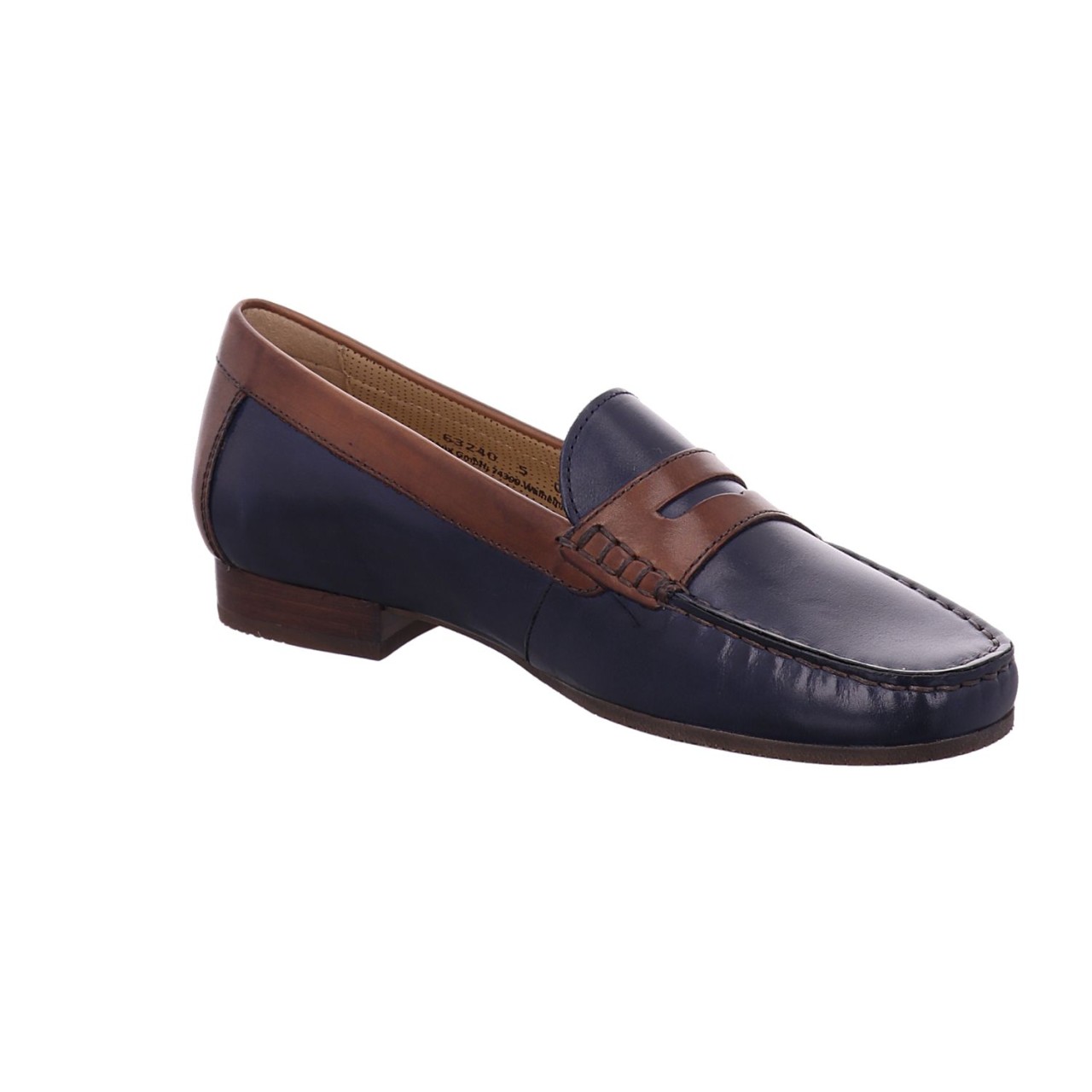 SIOUX Klassische Slipper blau