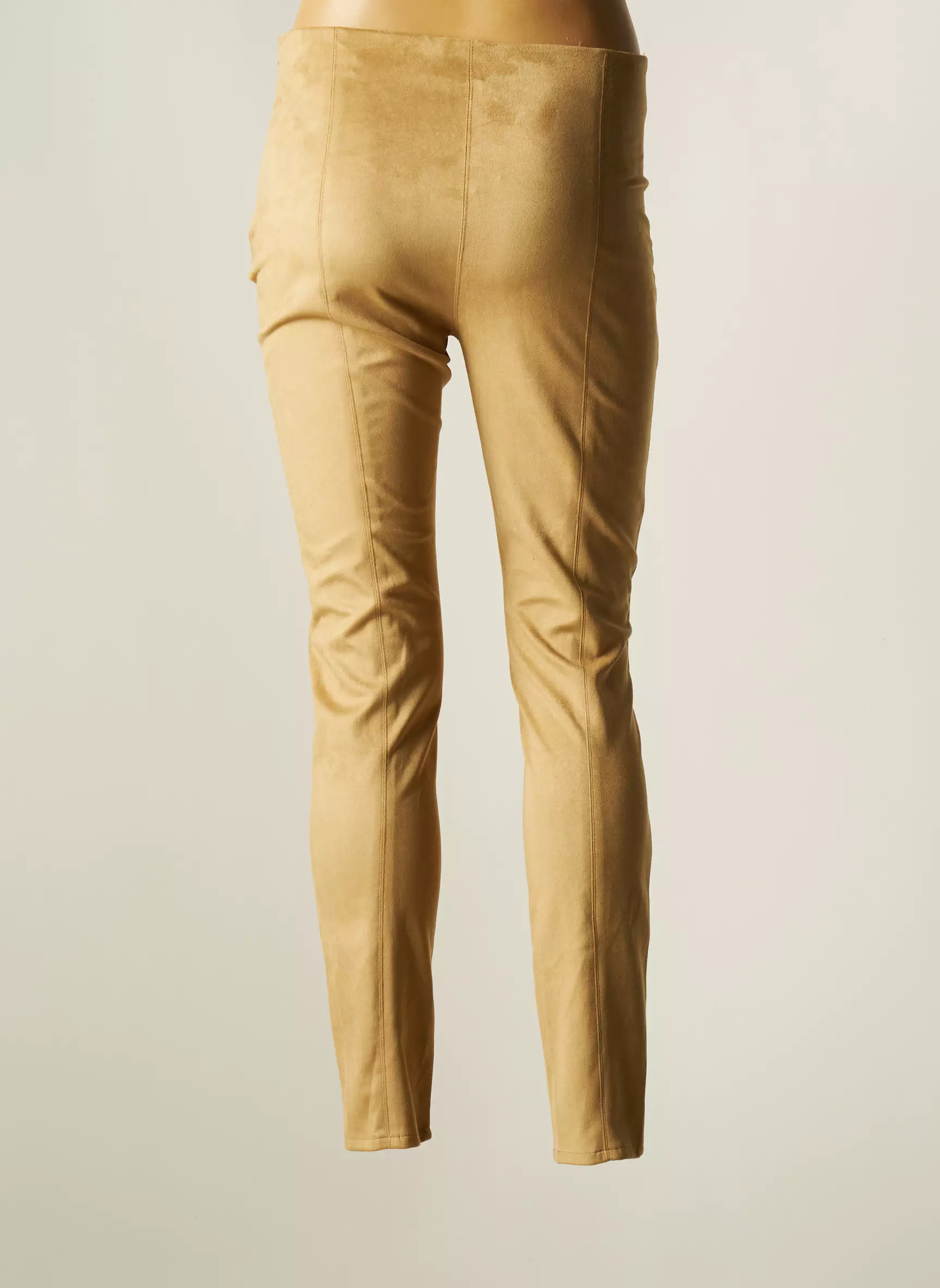 Guess Pantalons Slim Femme couleur beige