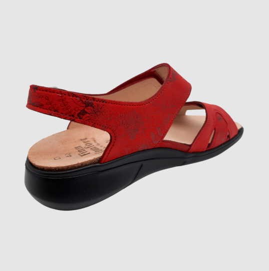FINN COMFORT Komfort Sandalen rot Komfort Sandalette, Rot