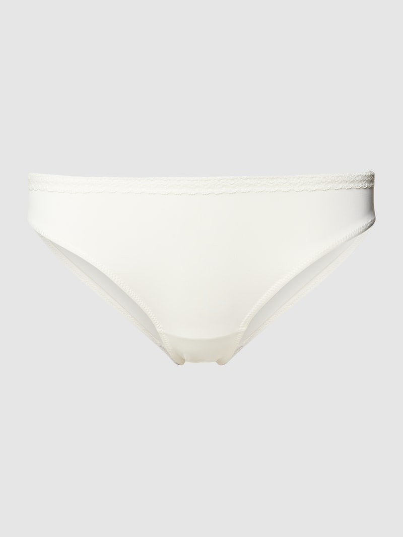 Slip mit Spitze in weiß