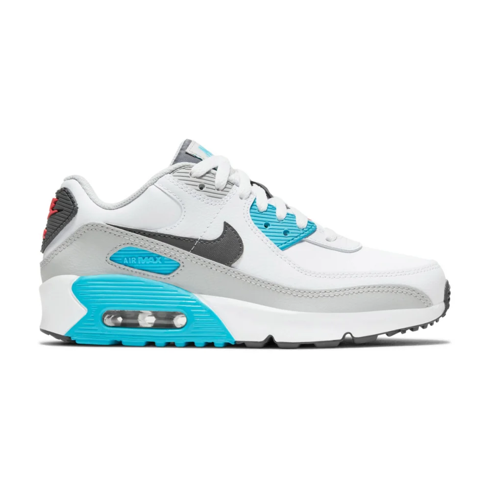 Nike Air Max 90 LTR Leather GS CD6864-108 / weiss