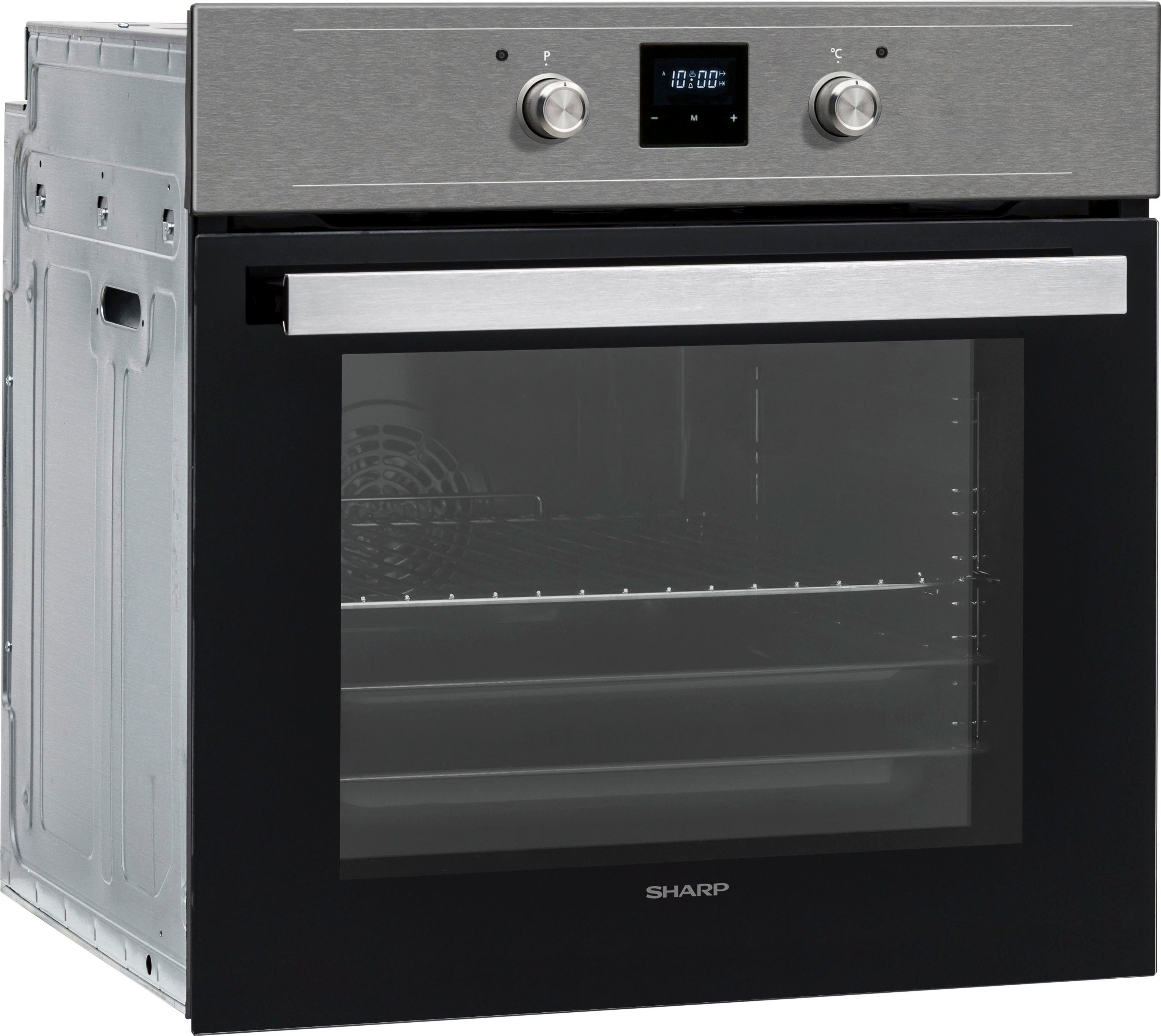 Sharp Einbaubackofen K-60DX19AM0-EU, mit 1-fach-Teleskopauszug