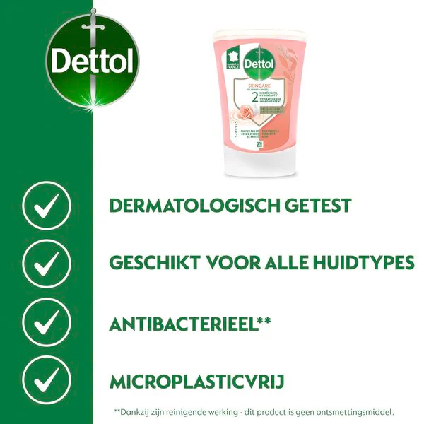 Dettol No-Touch Sheasmør Antibakteriell Håndsåpe Refill 250ml