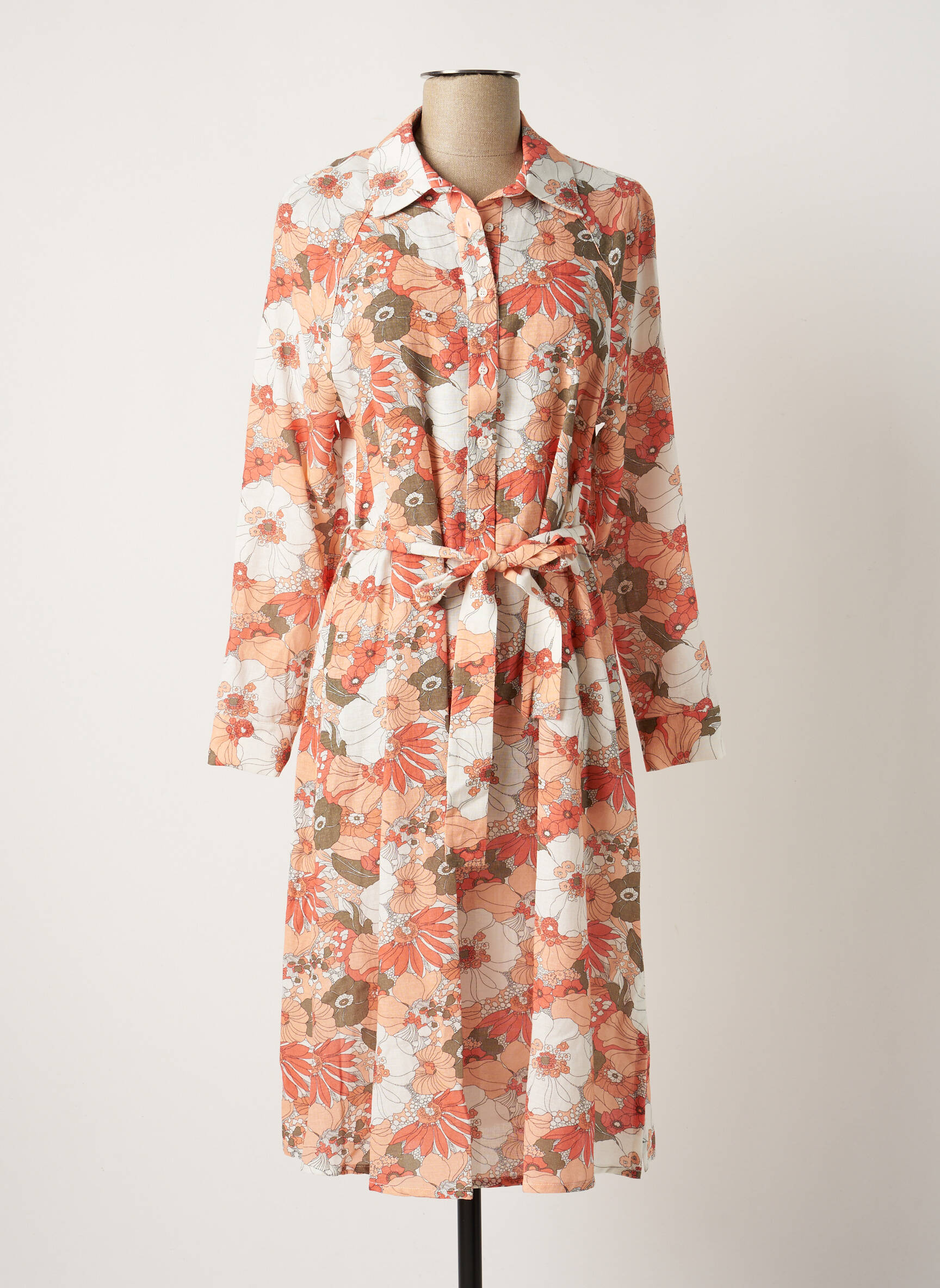 C Est Beau La Vie Robes Mi Longues Femme couleur rose