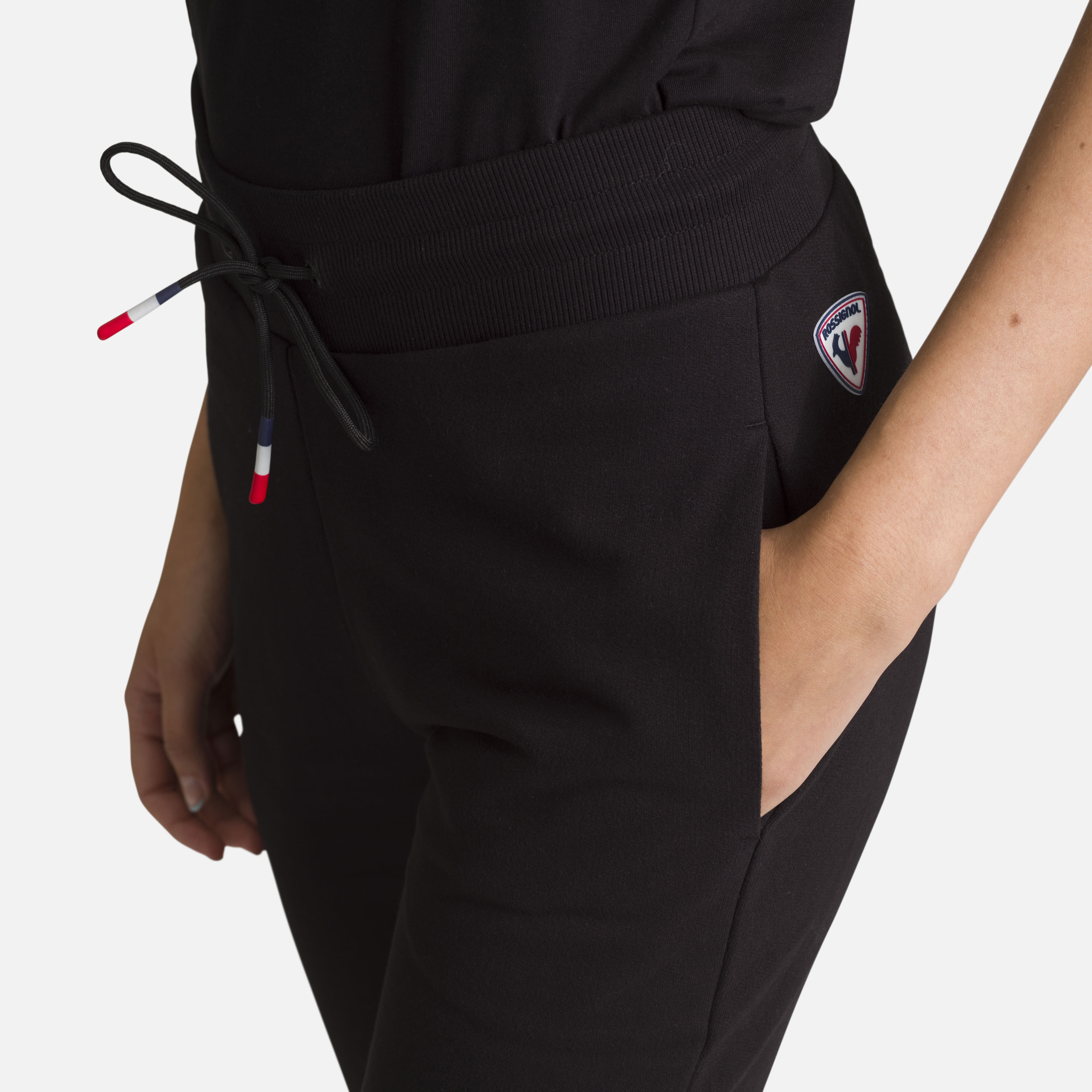 Pantalon en coton logo femme