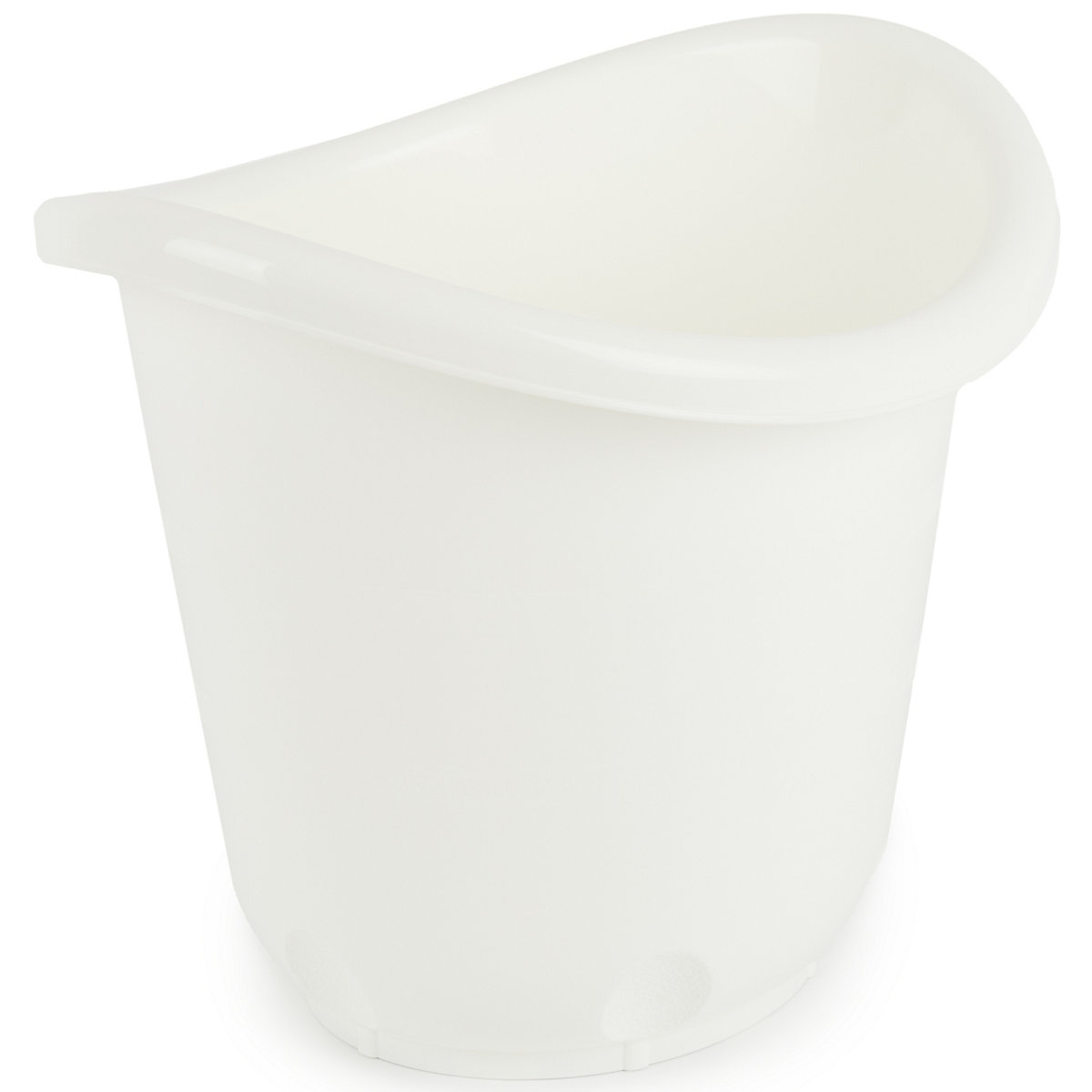 Tummy Tub Badeeimer Baby Eimer bis17 kg Waschschüssel Baby Mobile Badewanne weiß Babybadewannen