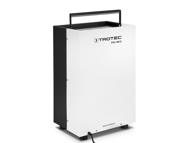 Trotec 1120000110 TTK105SHC Páramentesítő, Építési Szárítógép higrosztáttal és üzemóra-számlálóval
