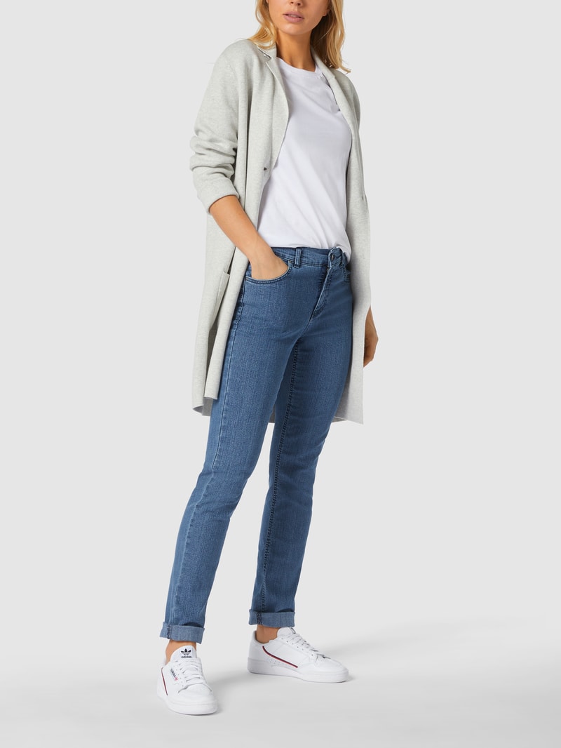 Jeans mit Stretch-Anteil in blau