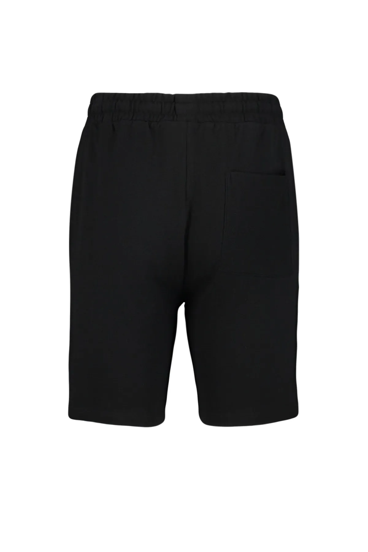 Trendyol Collection  Schwarze reguläre Shorts aus 100 % Baumwolle mit Struktur in limitierter Auflage TMNSS23SR00035