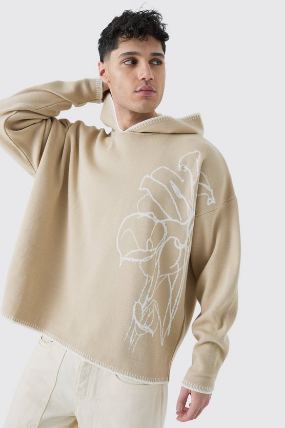 Oversize Hoodie mit Print