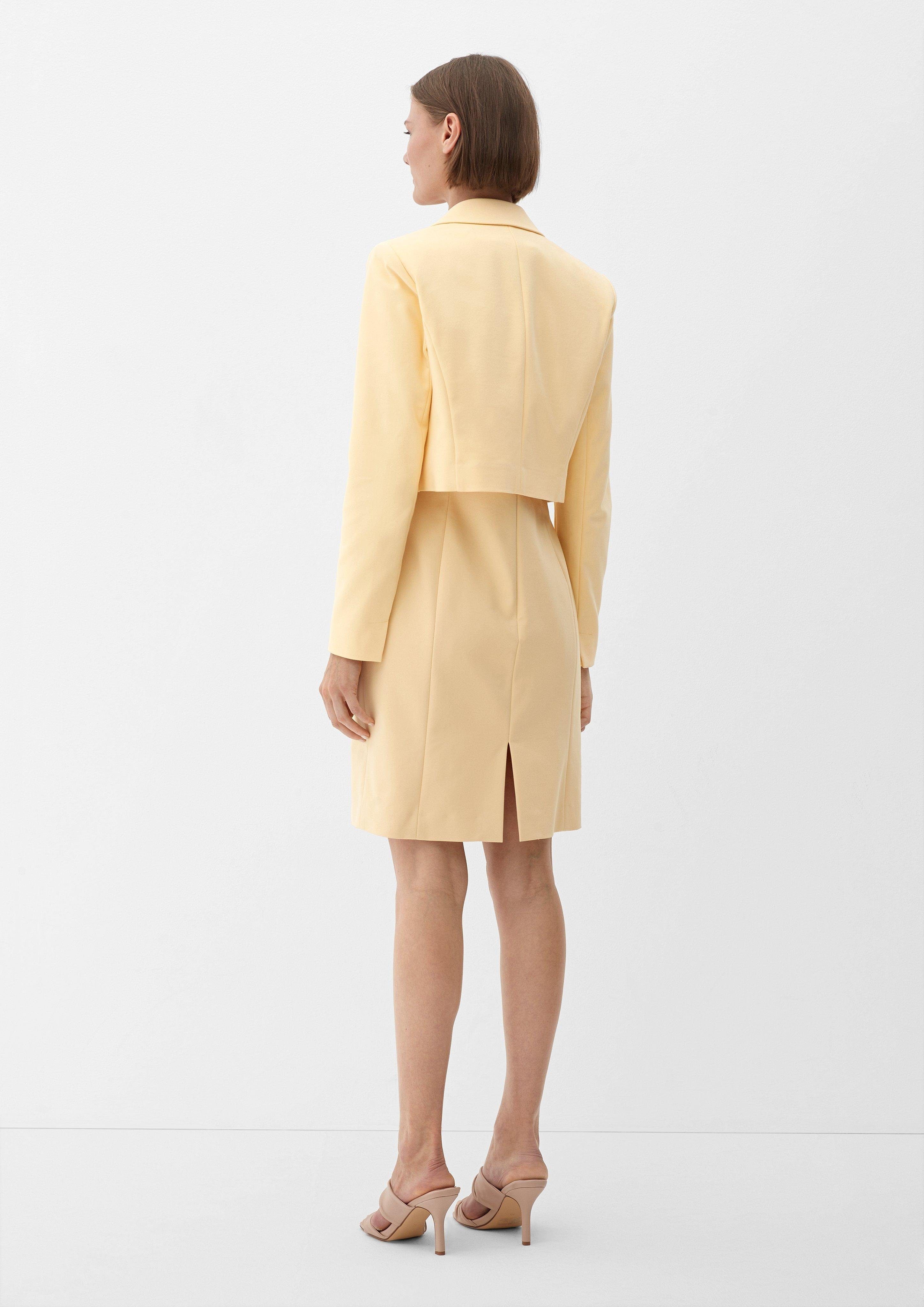 s.Oliver BLACK LABEL Jackenblazer Verkürzter Blazer