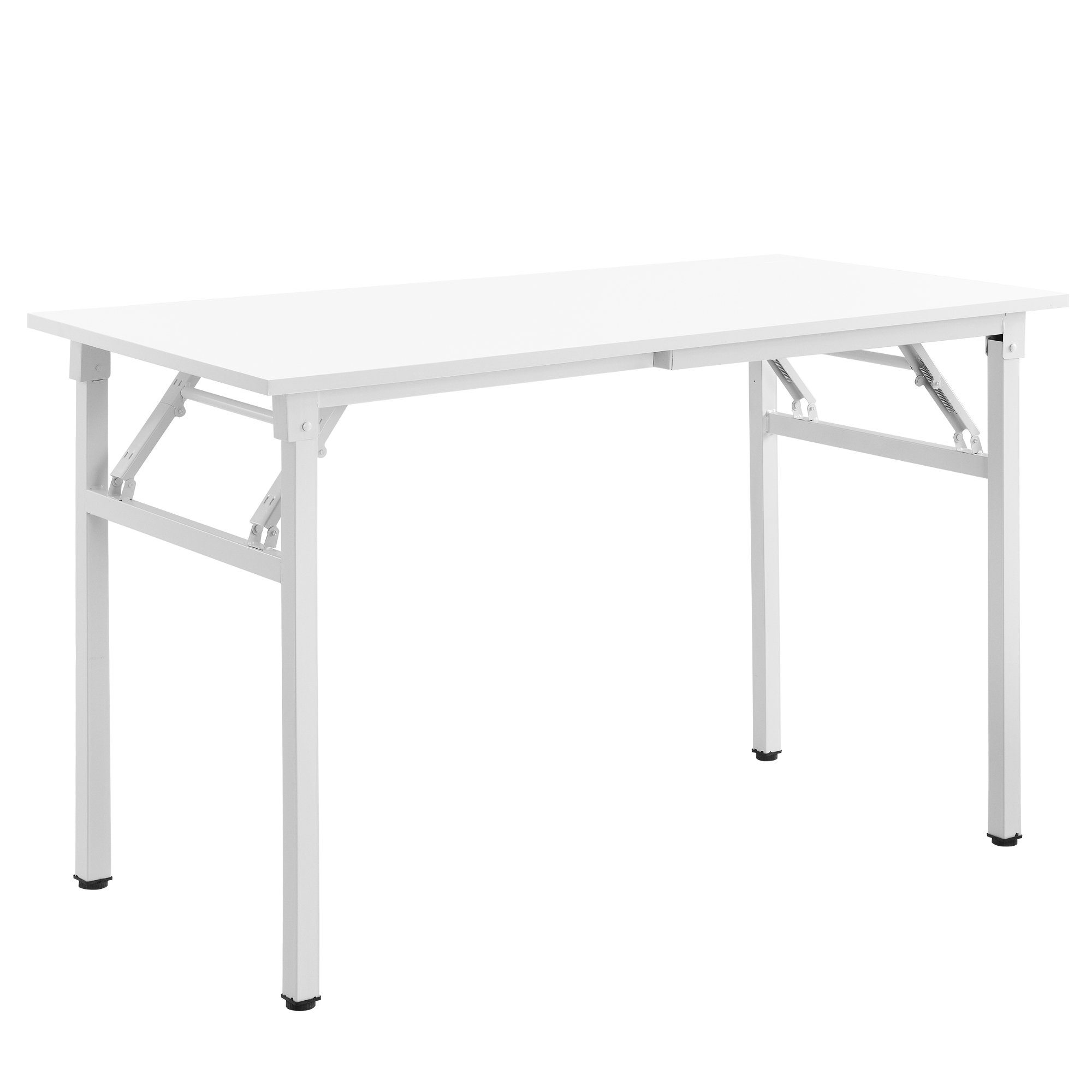 neu.haus Klapptisch, Alta Schreibtisch höhenverstellbar 120x60 cm Weiß