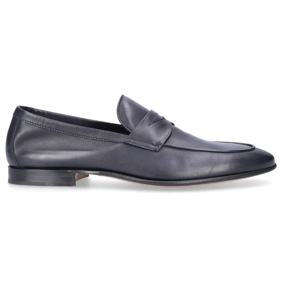 Moreschi - Loafer 041595 Kalbsleder - blau