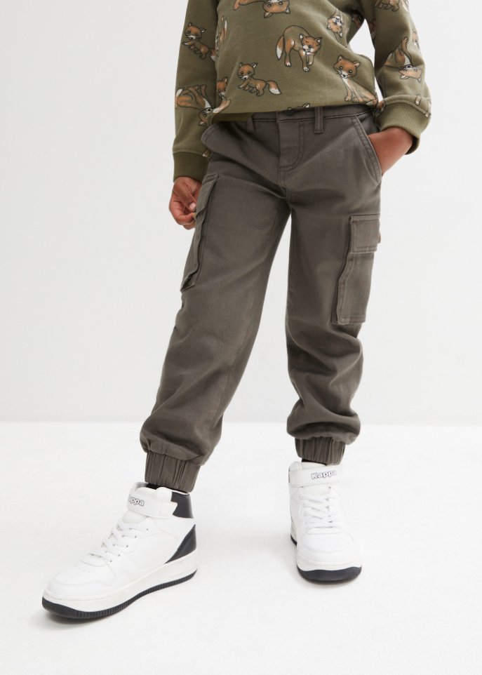 Kinder Cargohose mit Bio Baumwolle