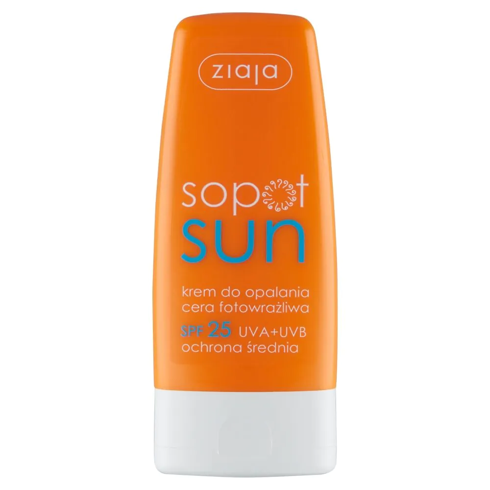 Ziaja Sopot Solcreme Lysfølsom Hud SPF 25