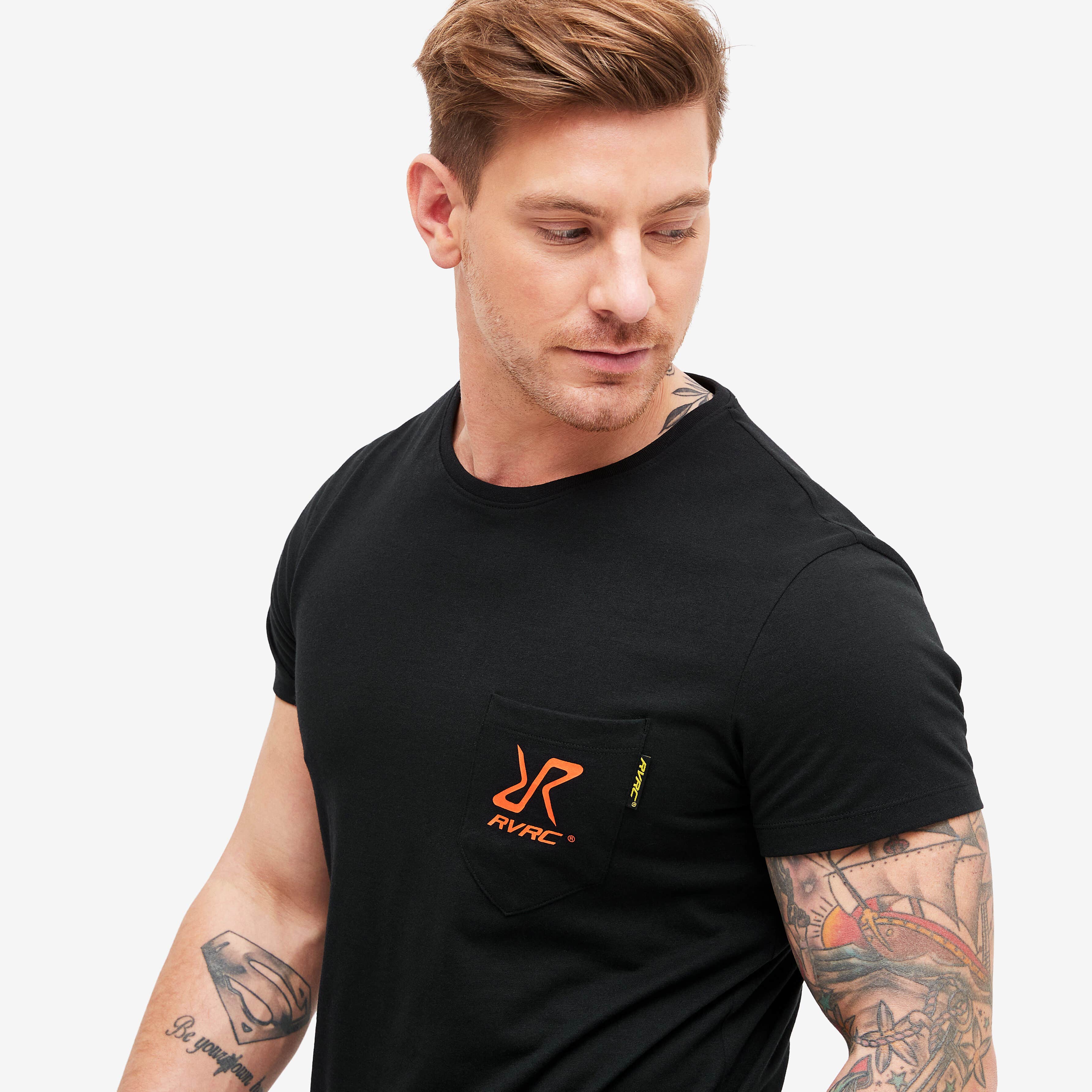 Fat Graphic Tee Homme Black/Flame
