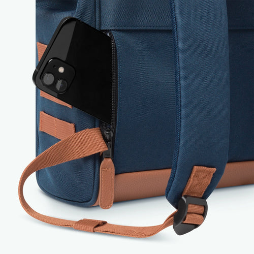 Adventurer Small Chicago Backpack, Navy Blue