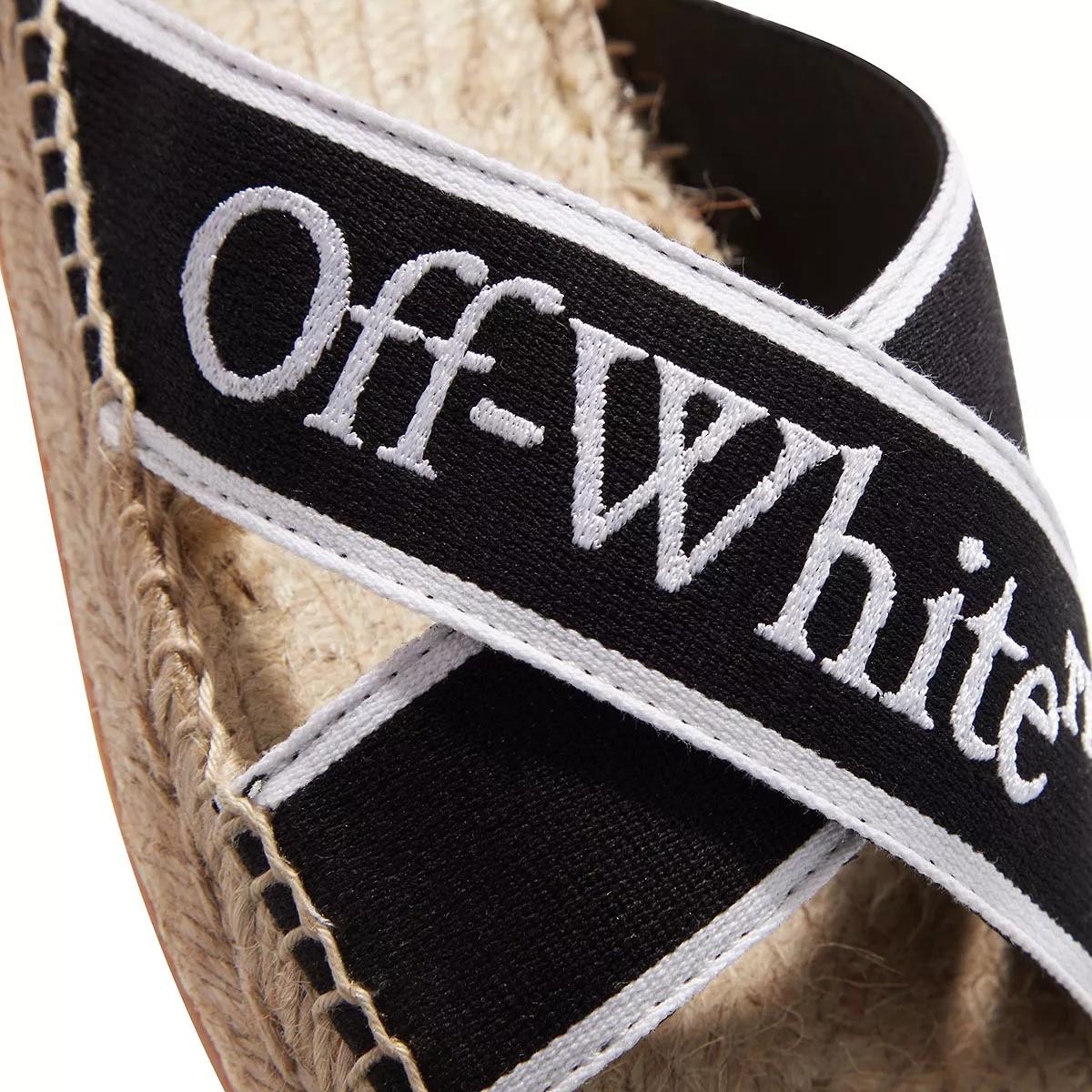 OFF-WHITE Pantoletten schwarz Slide