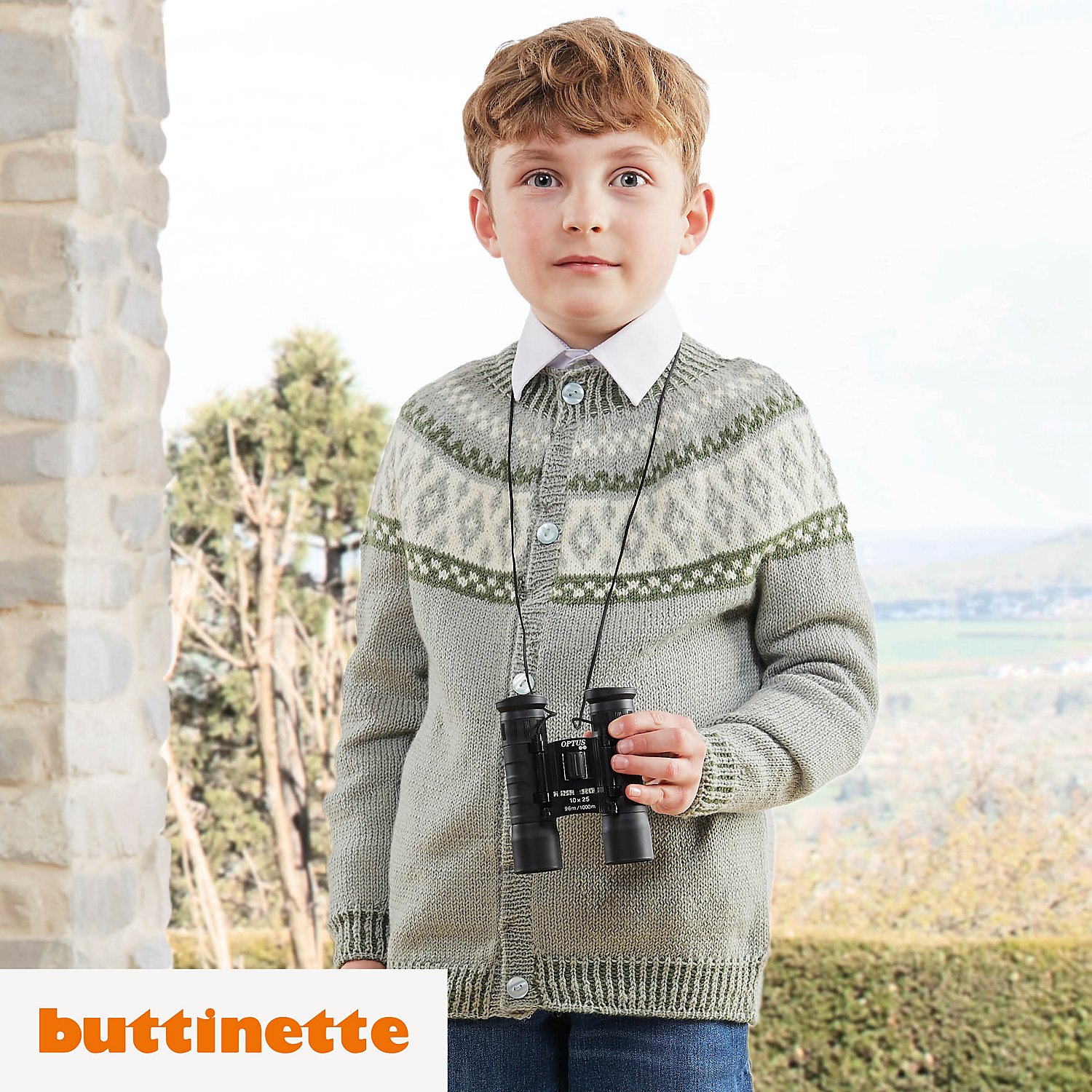 Strickanleitung – Jacquard-Cardigan aus Woll Butt Söckli