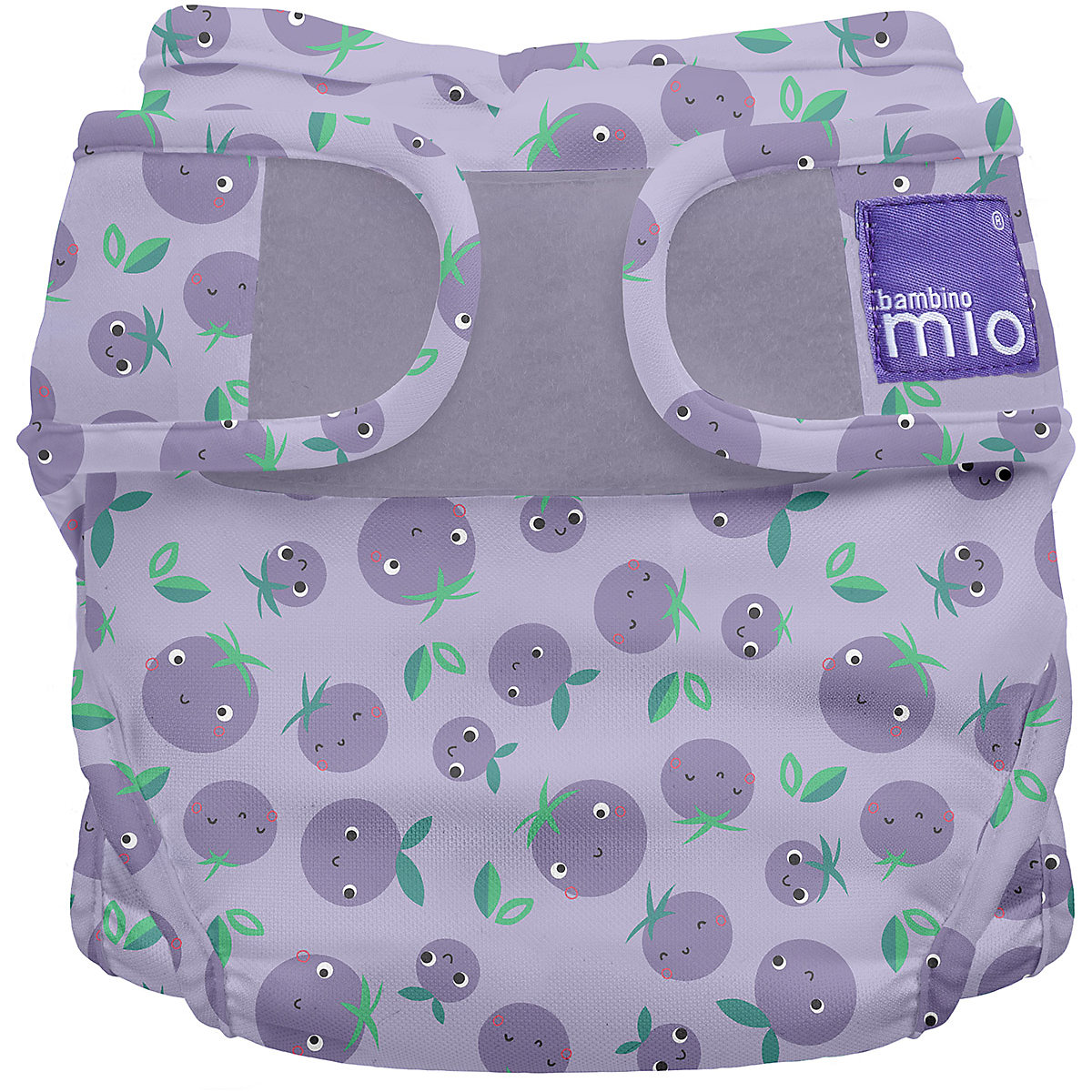 Bambino Mio, mioduo Windelüberhose, Heitere Heidelbeere, Größe 1 (<9Kg)