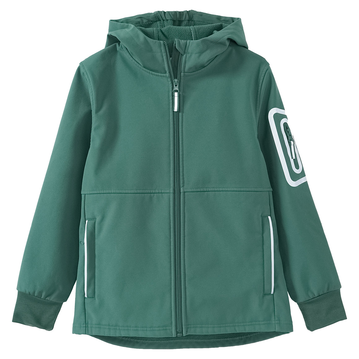 Jungen Softshelljacke mit Kapuze