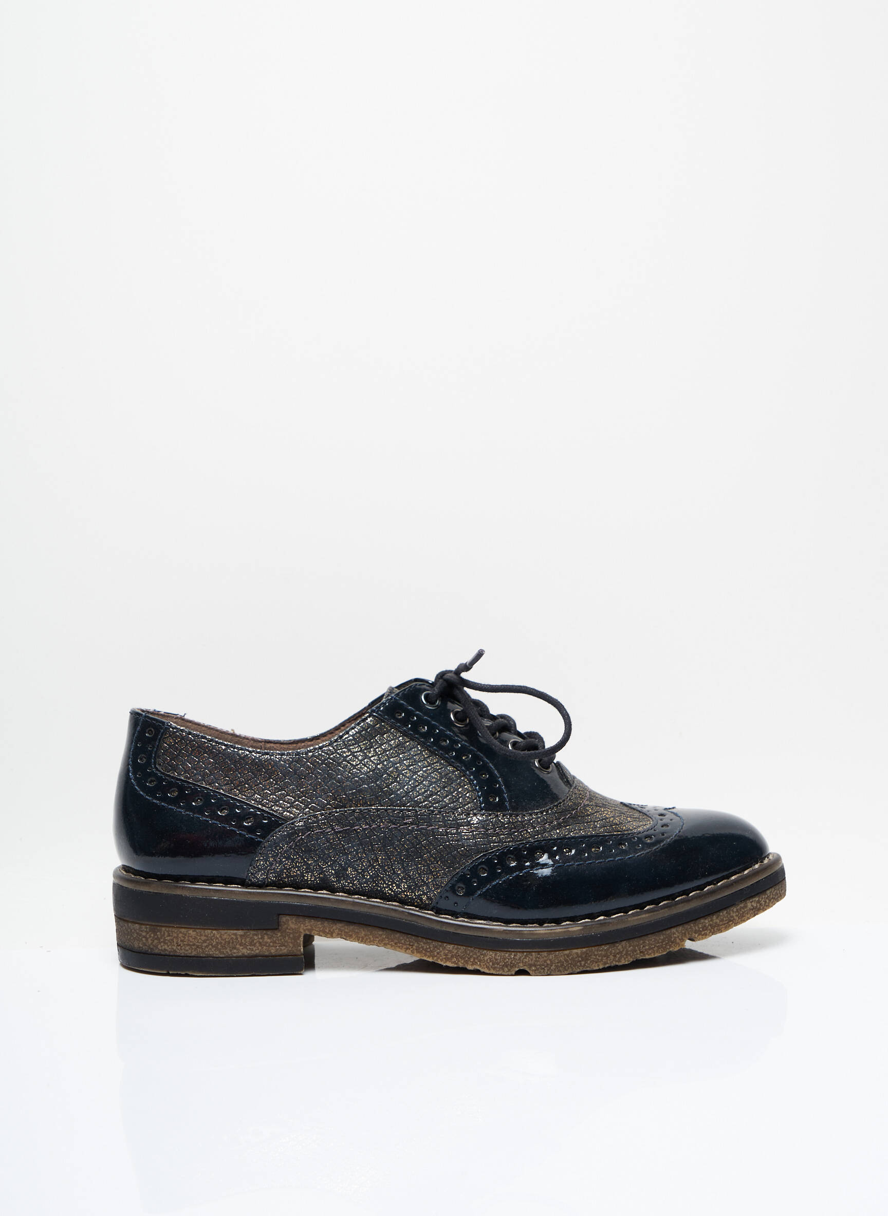 Tamaris Derby Femme couleur bleu