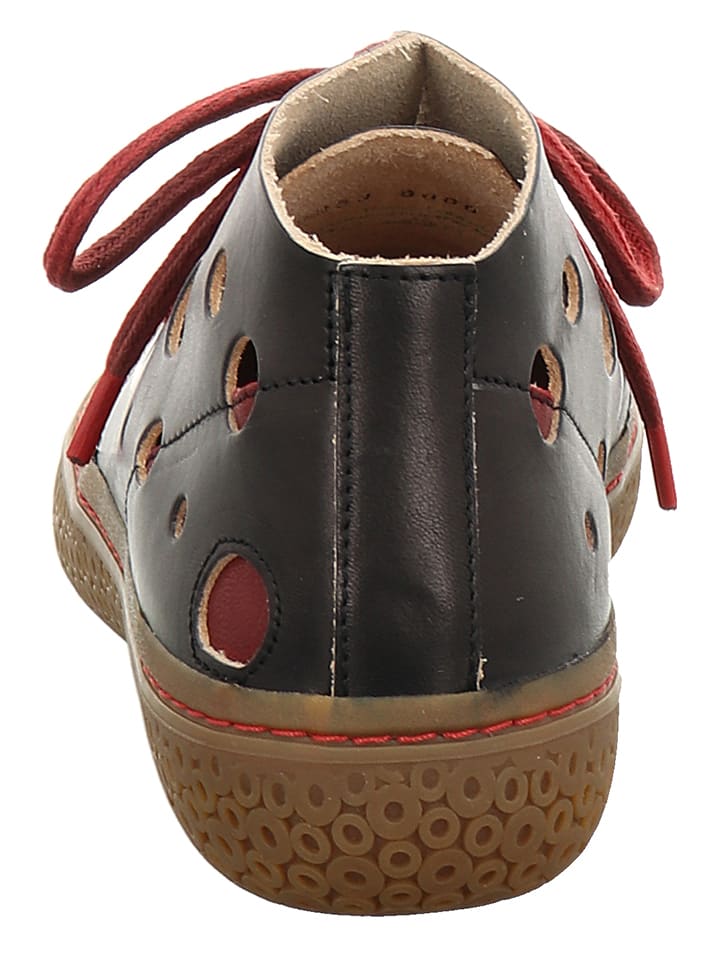 Think! Leder-Schnürschuhe 