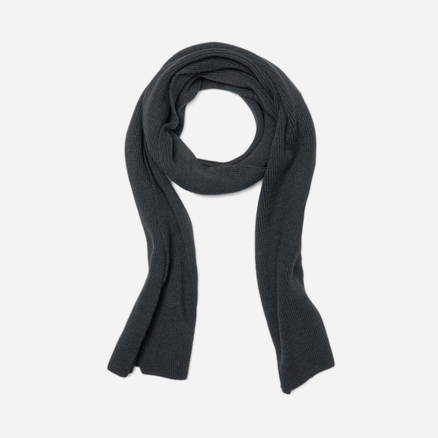 Echarpe JACK & JONES noire en tricot