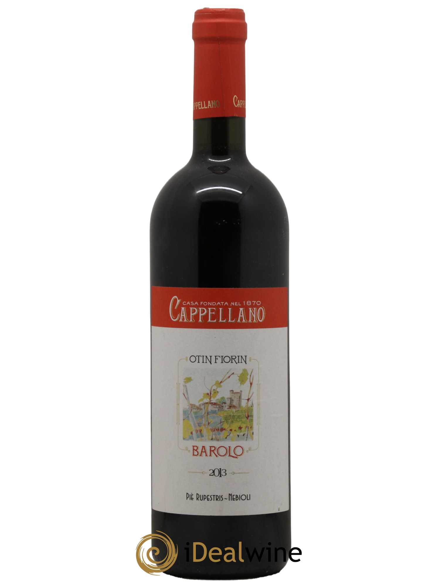 Barolo DOCG Pie Rupestris Cappellano  2013 - Lot de 1 Bouteille