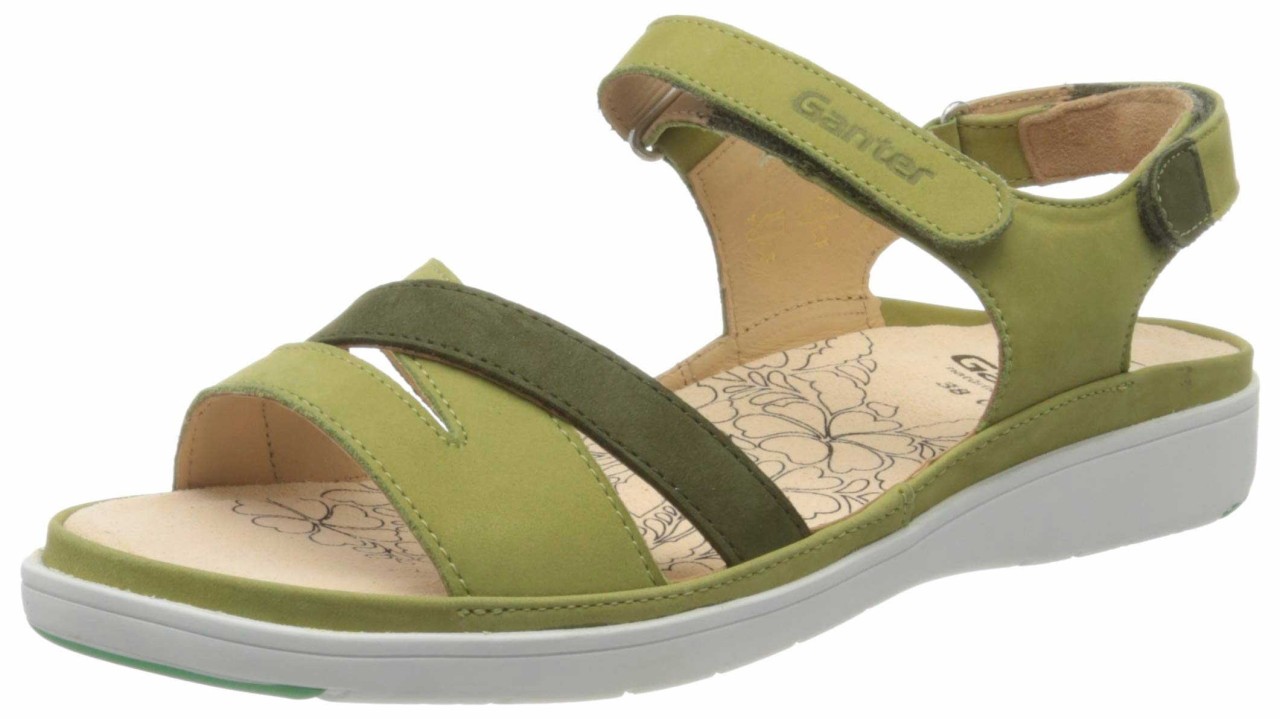 GANTER Komfort Sandalen grün