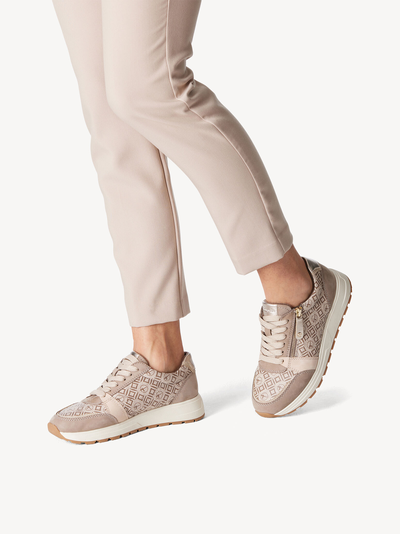 Basket en cuir - marron