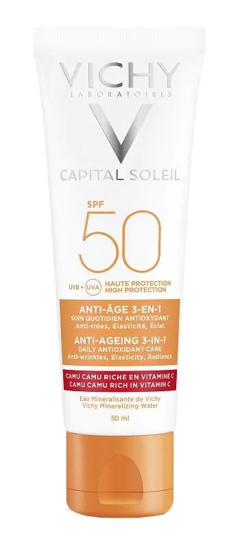 Vichy Capital Soleil Anti-Aging Gezichtscrème SPF50