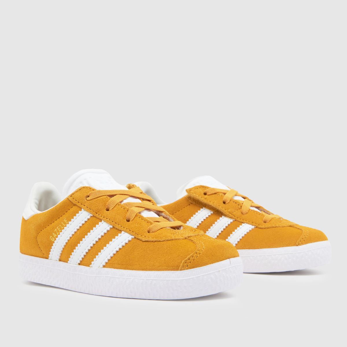 adidas gula Gazelle småbarnsskor