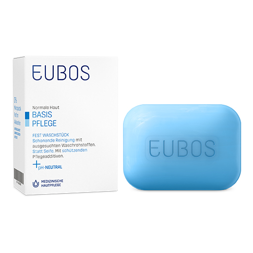 EUBOS FEST blau unparfümiert  125 g  Seife