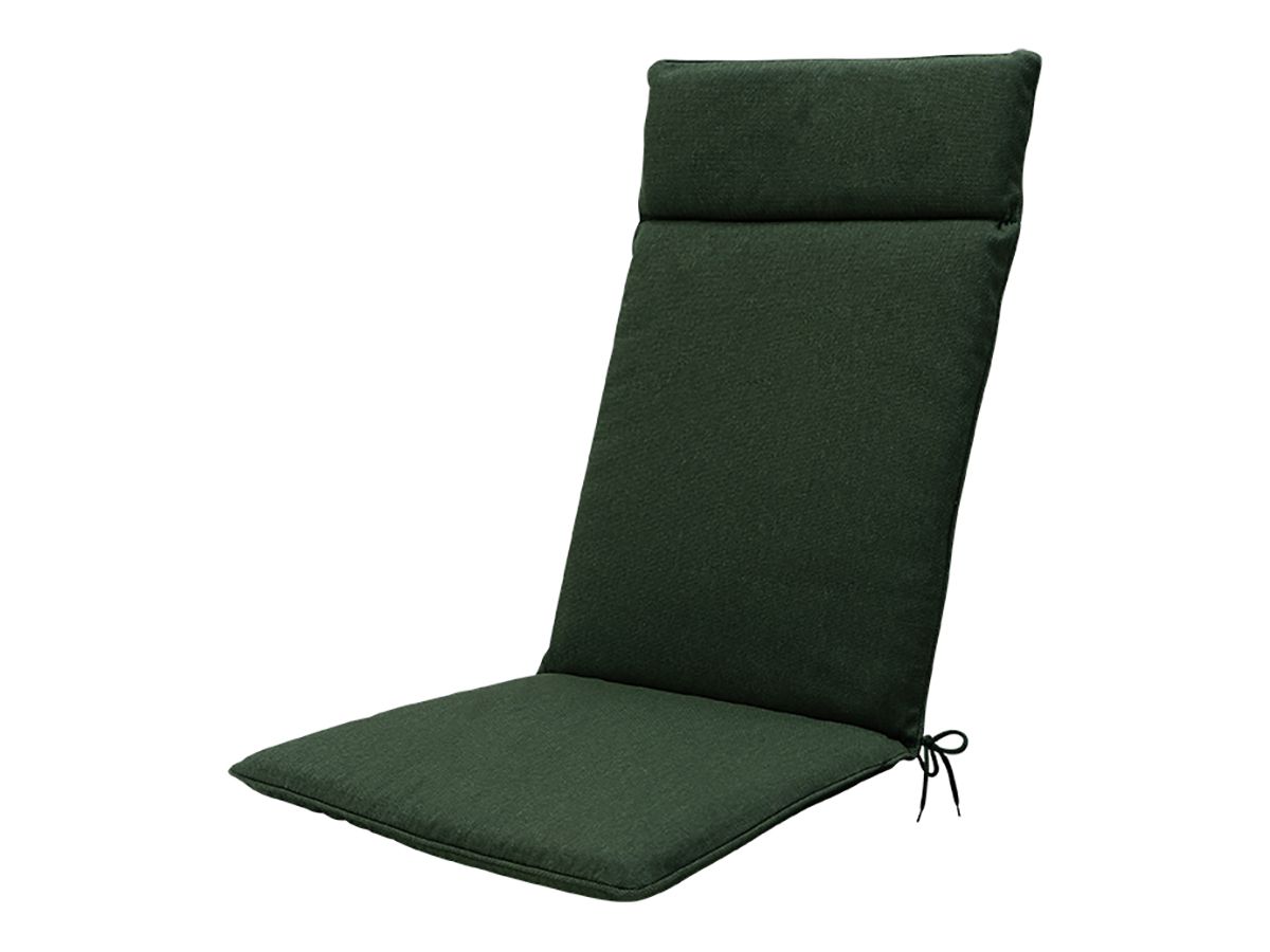 Madison Beige Recycling-Leinwand 120 x 50 Gartenstuhlkissen mit hoher Rückenlehne