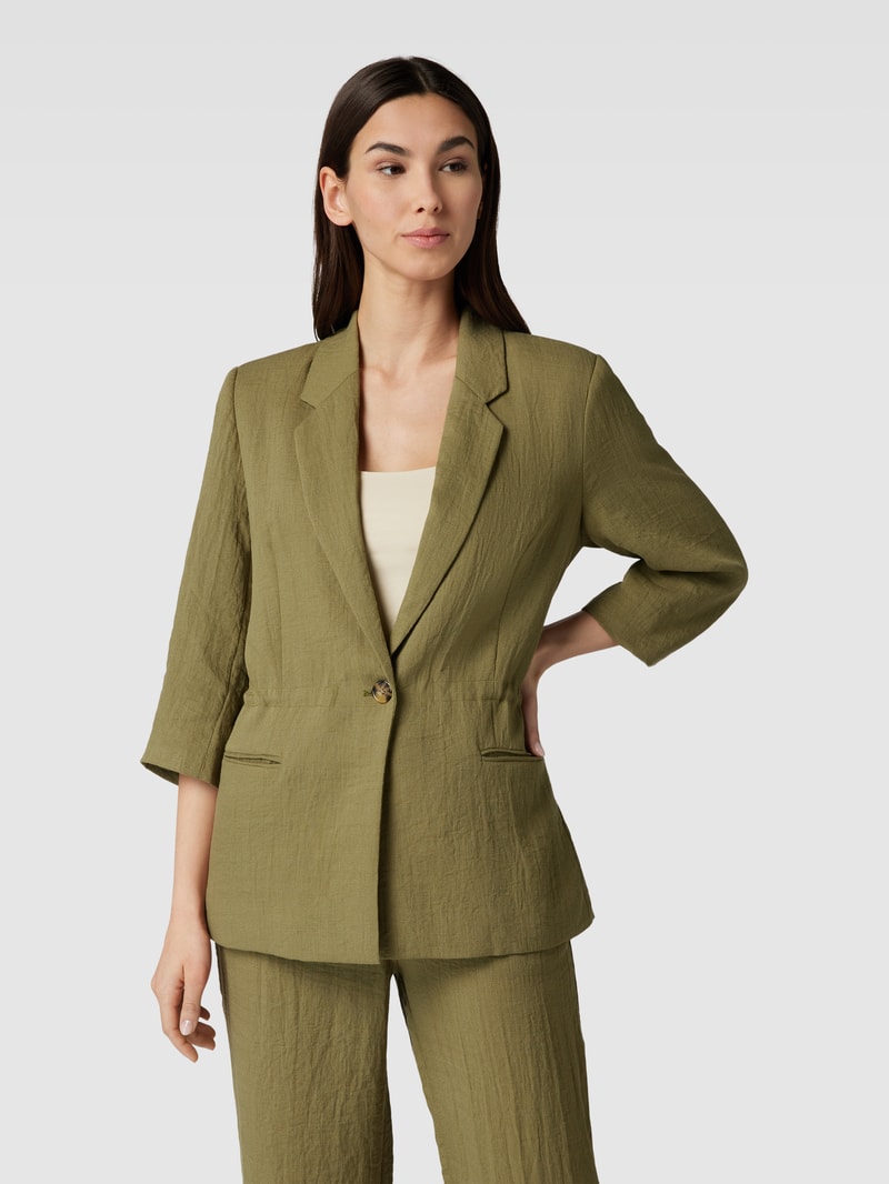 Blazer mit Strukturmuster Modell 'Camile' in lindgrün