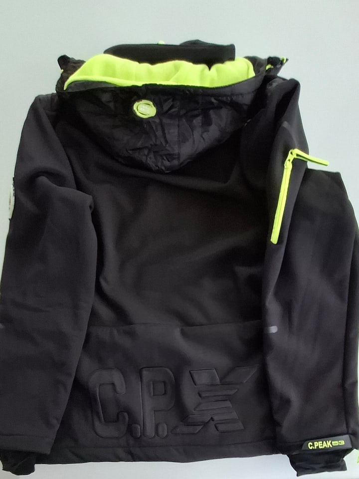 Canadian Peak Softshelljacke in Schwarz günstig kaufen XXL