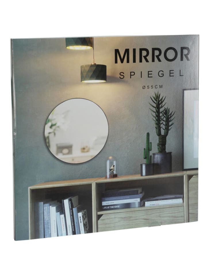 Home&Styling Collection Wandspiegel in schwarz günstig kaufen onesize