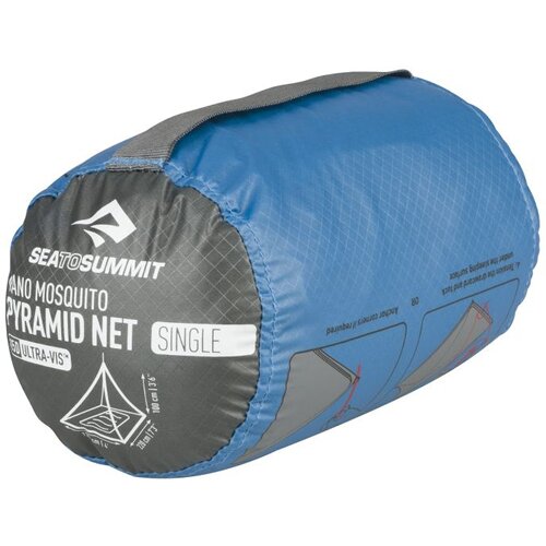 INSEKTENSCHUTZ NANO MOSQUITO PYRAMID NET SINGLE GREY