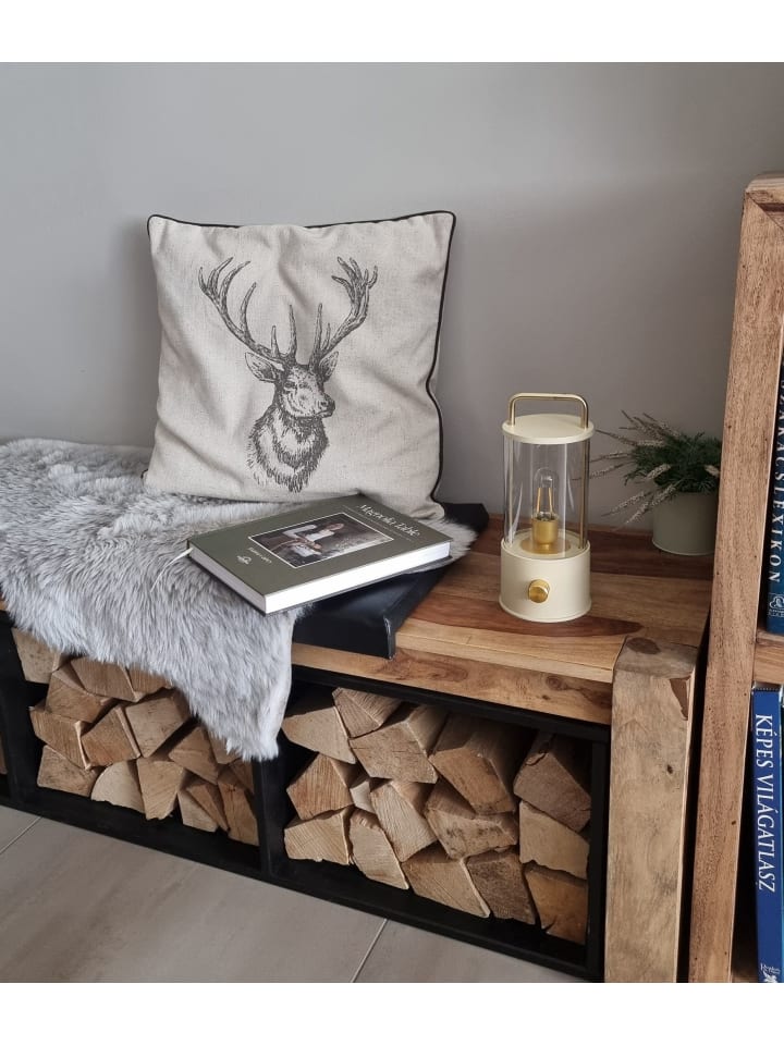 Coen Bakker LED Laterne Lampe dimmbar Warmweiß IP44 Innen & Außen 25x11cm in Sand günstig kaufen onesize