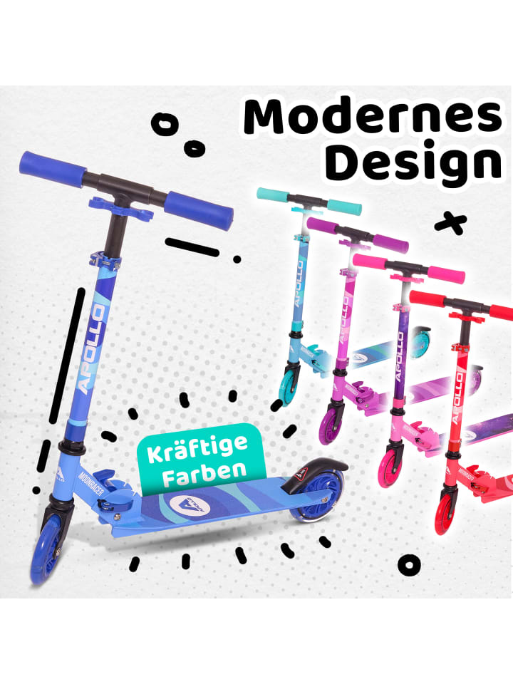 Apollo LED City Scooter für Kinder 