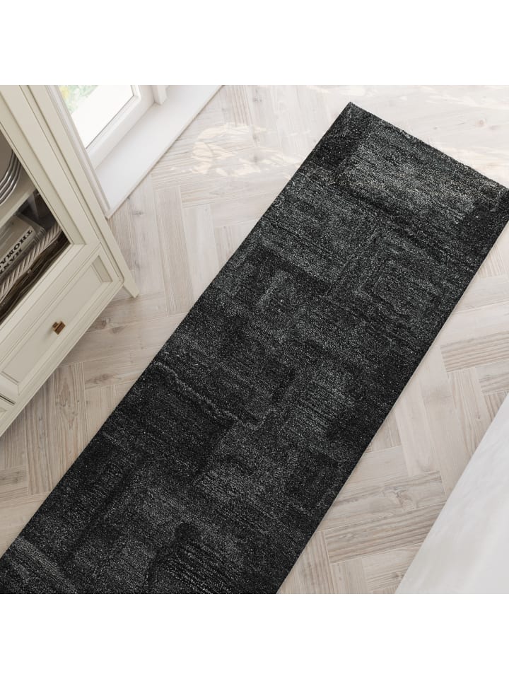Wecon Home Läufer Hamptons FORTYTWO in dunkelblau-grau meliert günstig kaufen